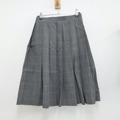 【中古】埼玉県 宮原中学校 女子制服 2点（ベスト・スカート）sf019311