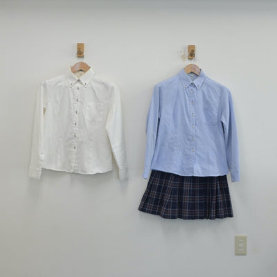 【中古】神奈川県 白鵬女子高等学校 女子制服 5点（ブレザー・ニット・シャツ・スカート）sf019327