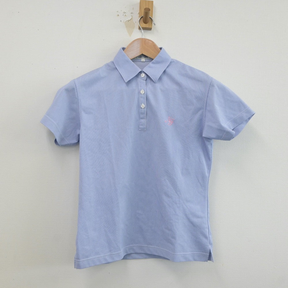 【中古】神奈川県 日本大学藤沢高等学校 女子制服 2点（ニットベスト・シャツ）sf019344