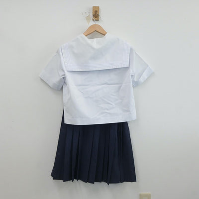 【中古】大阪府 箕面市立第一中学校 女子制服 3点（セーラー服・スカート）sf019345