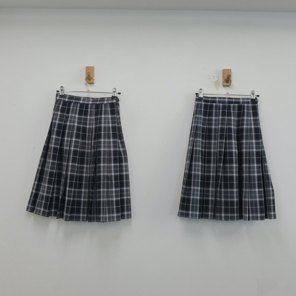 【中古】大阪府 堺西高等学校 女子制服 5点（ブレザー・ニット・スカート）sf019355