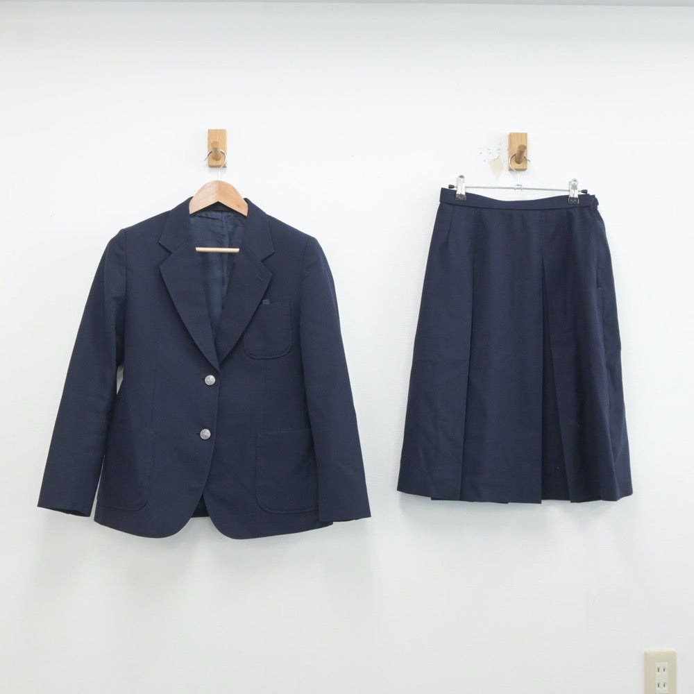 【中古】北海道 前田中学校 女子制服 3点（ブレザー・スカート）sf019359