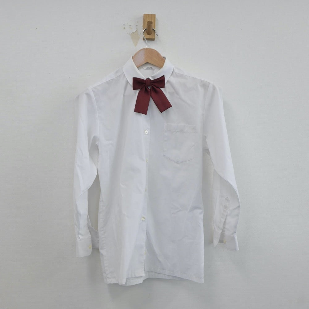 【中古】兵庫県 清水高等学校 女子制服 5点（ブレザー・ニット・シャツ・スカート）sf019365