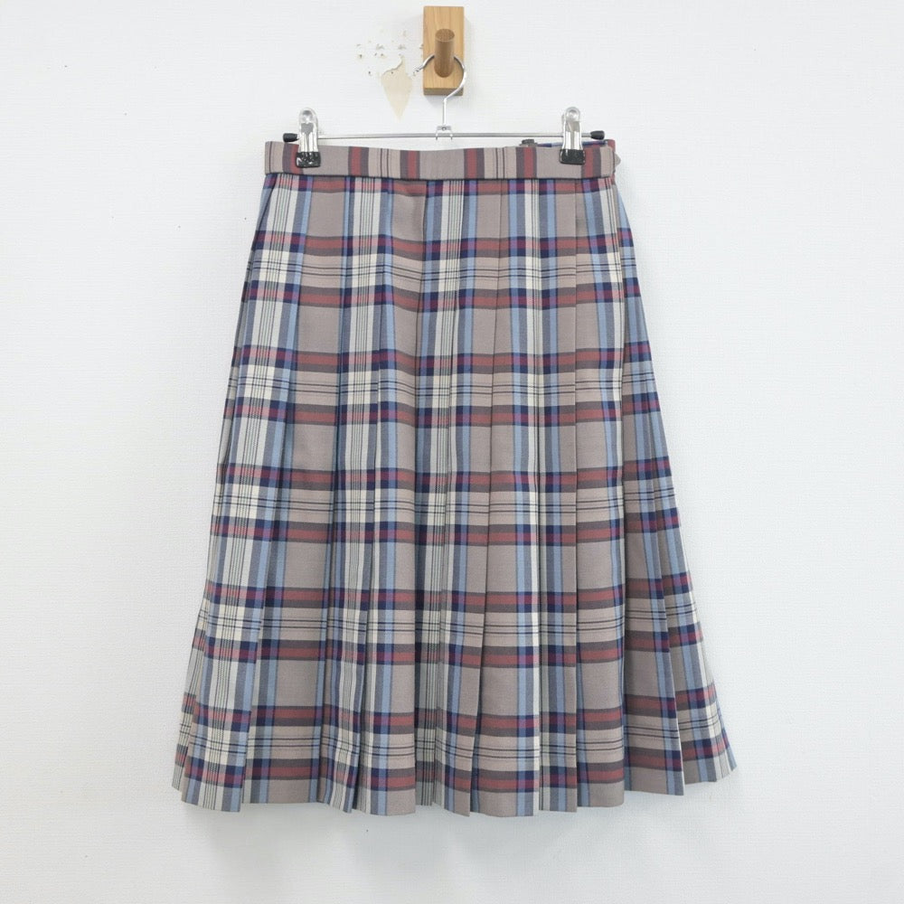 【中古】兵庫県 清水高等学校 女子制服 5点（ブレザー・ニット・シャツ・スカート）sf019365