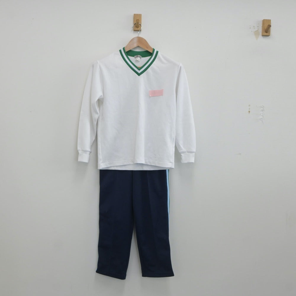 【中古】兵庫県 清水高等学校 女子制服 3点（ジャージ 上・体操服 上・ジャージ 下）sf019367