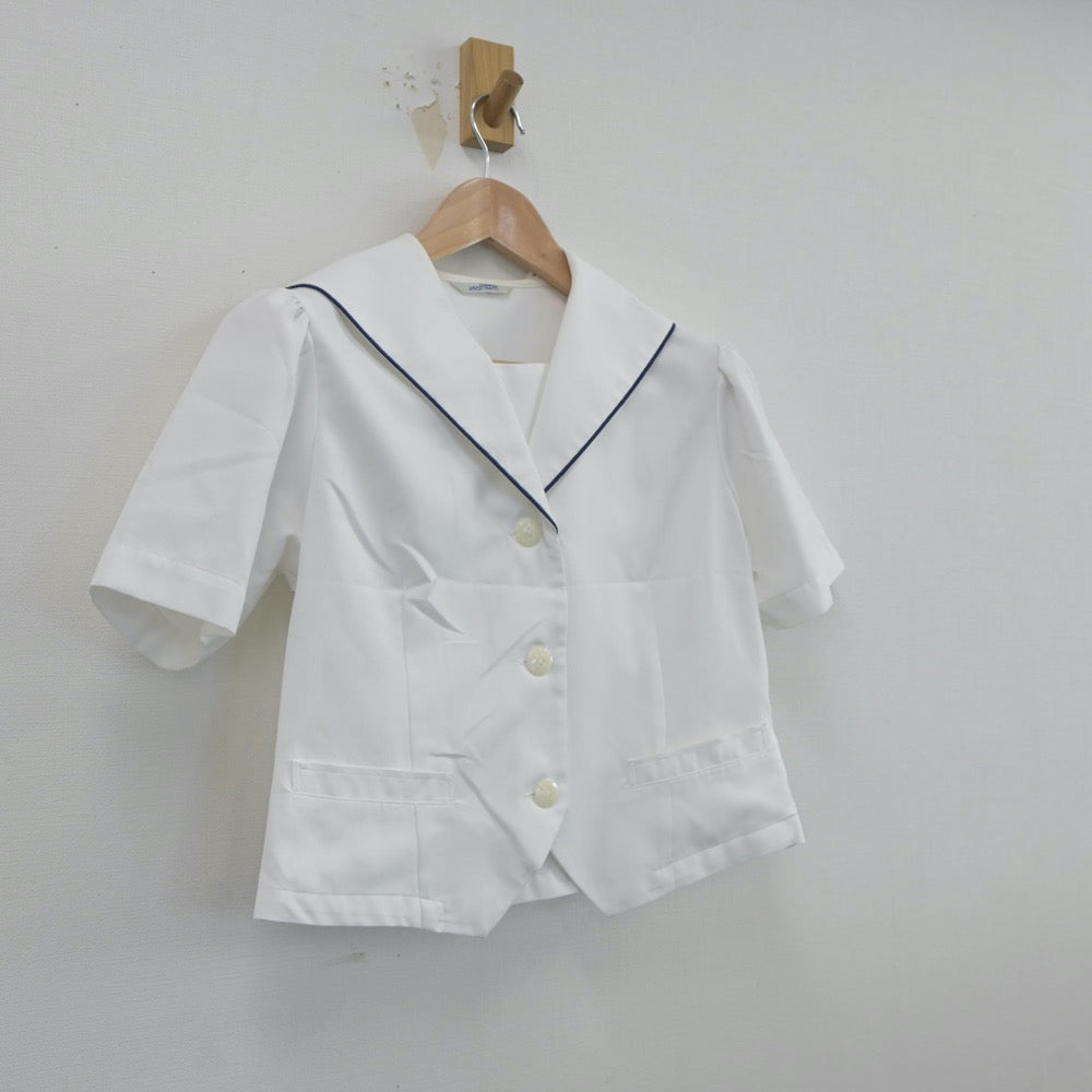 【中古】青森県 青森市立中央高等学校 女子制服 1点（セーラー服）sf019374