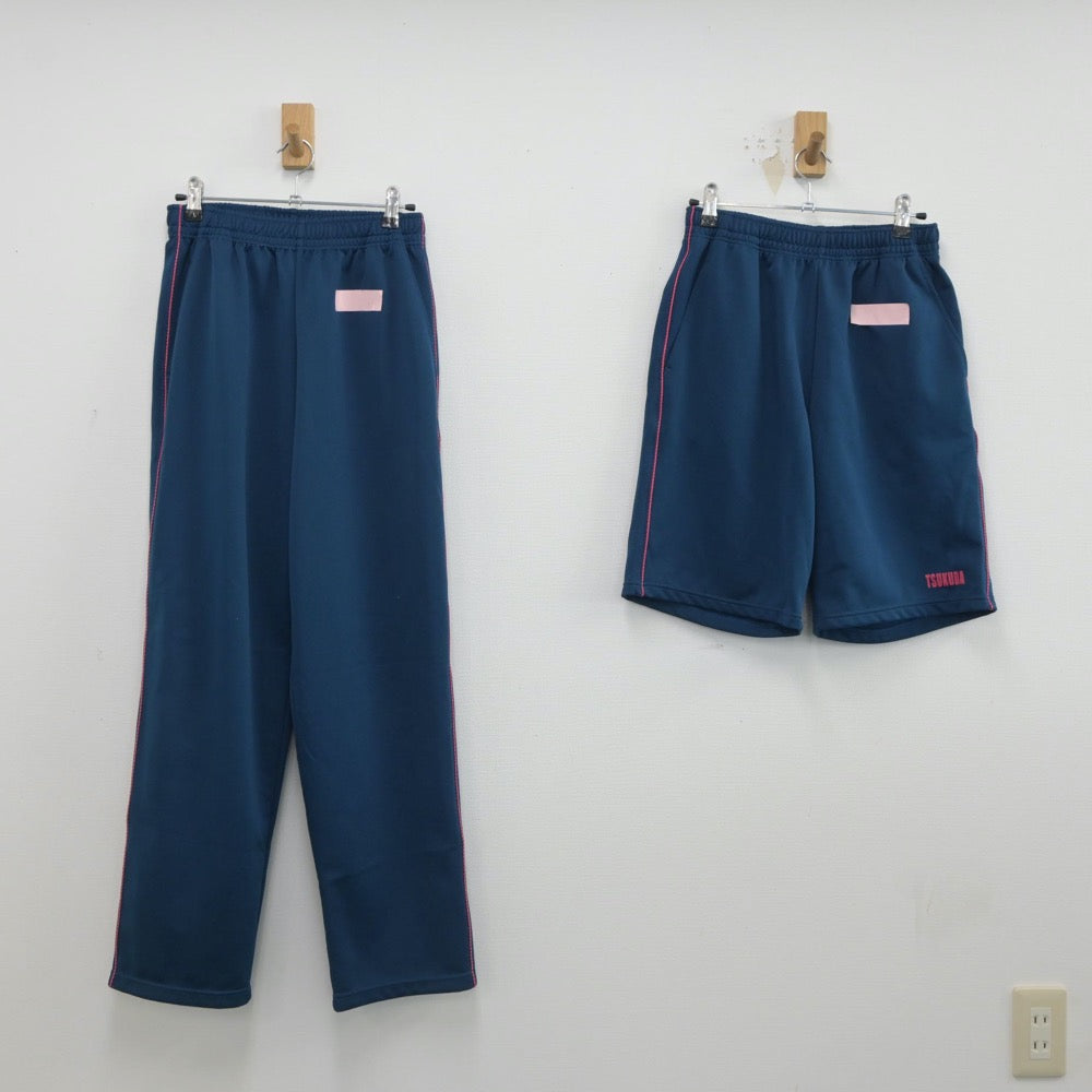 【中古】青森県 青森市立佃中学校 男子制服 4点（体操服 上・ジャージ 上・体操服 下・ジャージ 下）sf019382