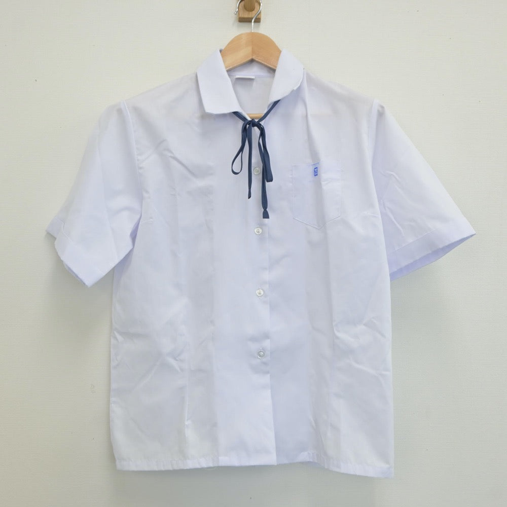 【中古】群馬県 館林商工高等学校 女子制服 4点（シャツ・スカート）sf019385