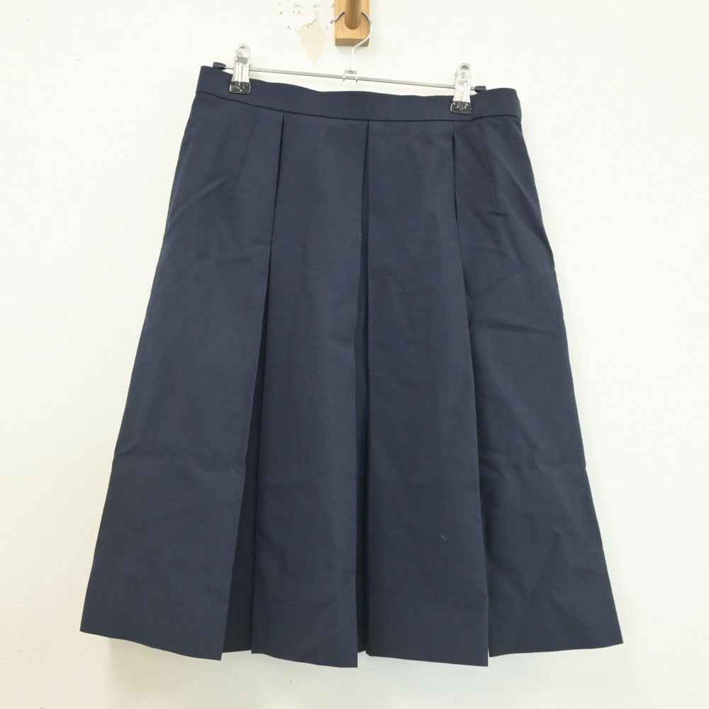 【中古】群馬県 館林商工高等学校 女子制服 4点（シャツ・スカート）sf019385