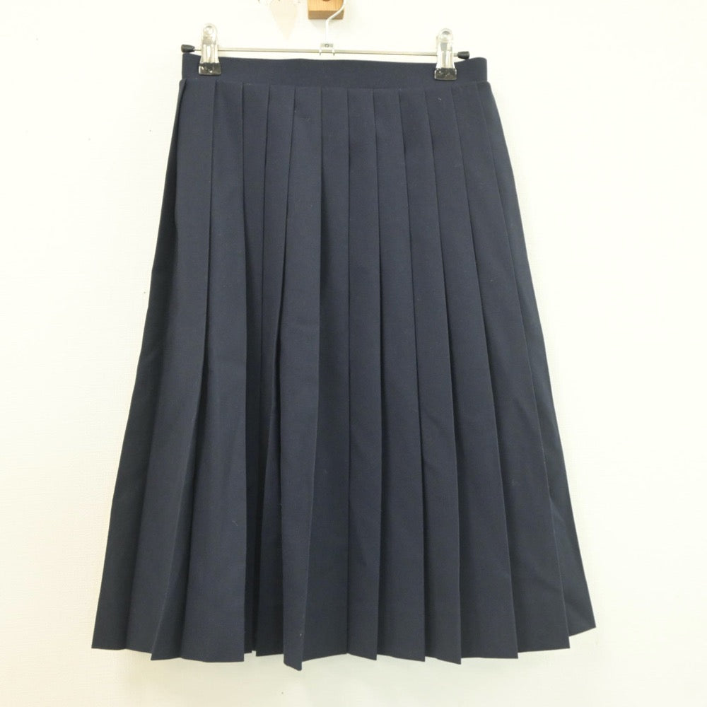 【中古】青森県 佃中学校 女子制服 4点（ブレザー・シャツ・スカート）sf019391