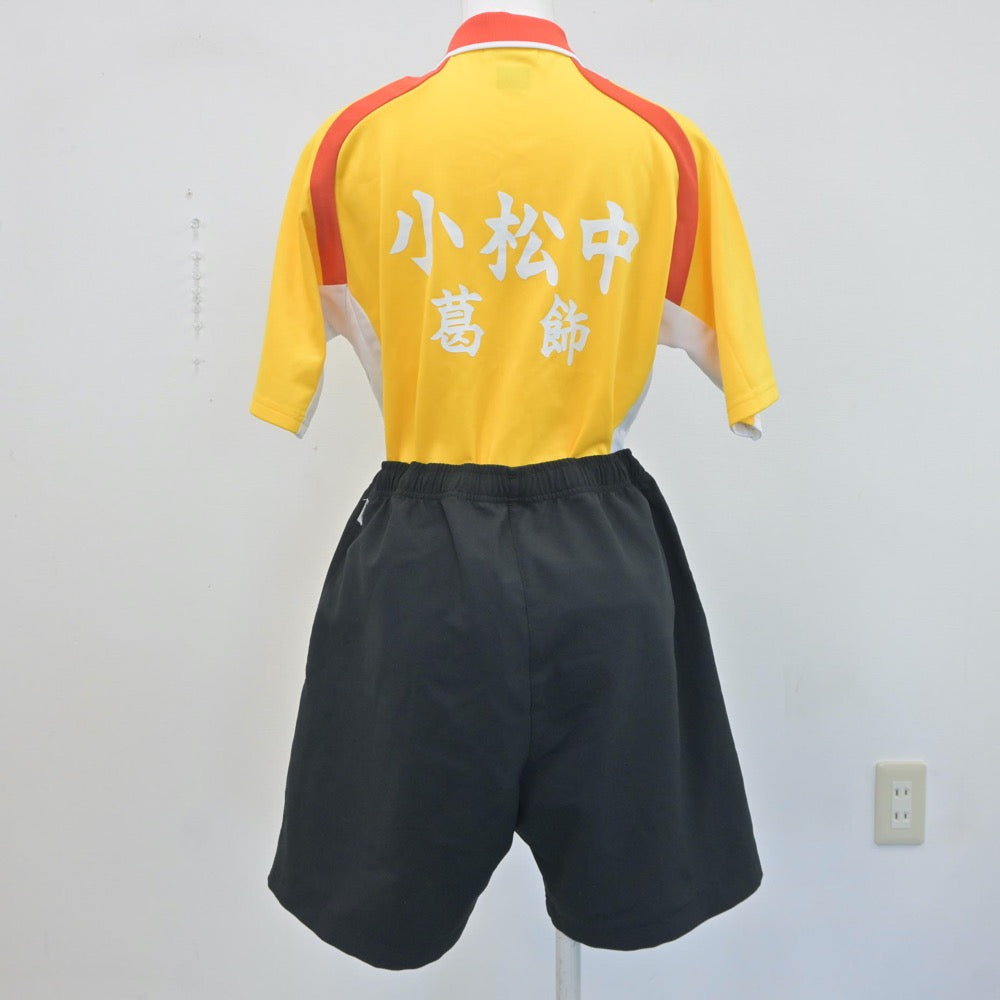 【中古】東京都 小松中学校/バドミントン部ユニフォーム 女子制服 2点（部活ユニフォーム 上下）sf019404