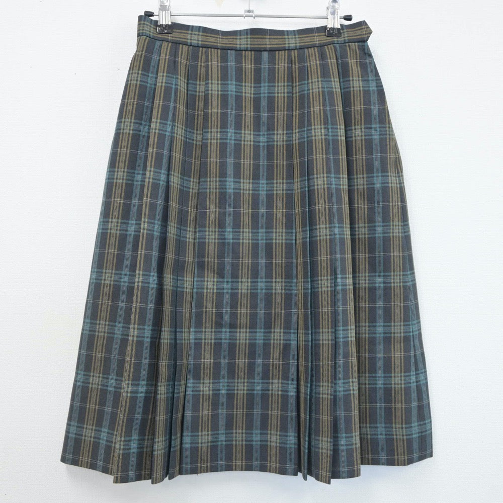 【中古】静岡県 富士宮北高等学校 女子制服 4点（ブレザー・ニット・スカート）sf019409