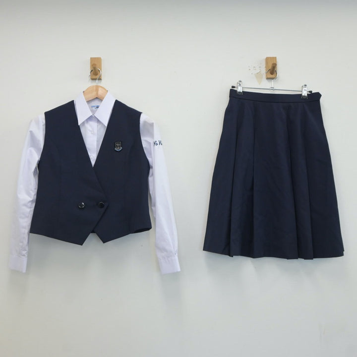 中古制服】埼玉県 星野高等学校 女子制服 3点（シャツ・ベスト・スカート）sf019415【リサイクル学生服】 | 中古制服通販パレイド