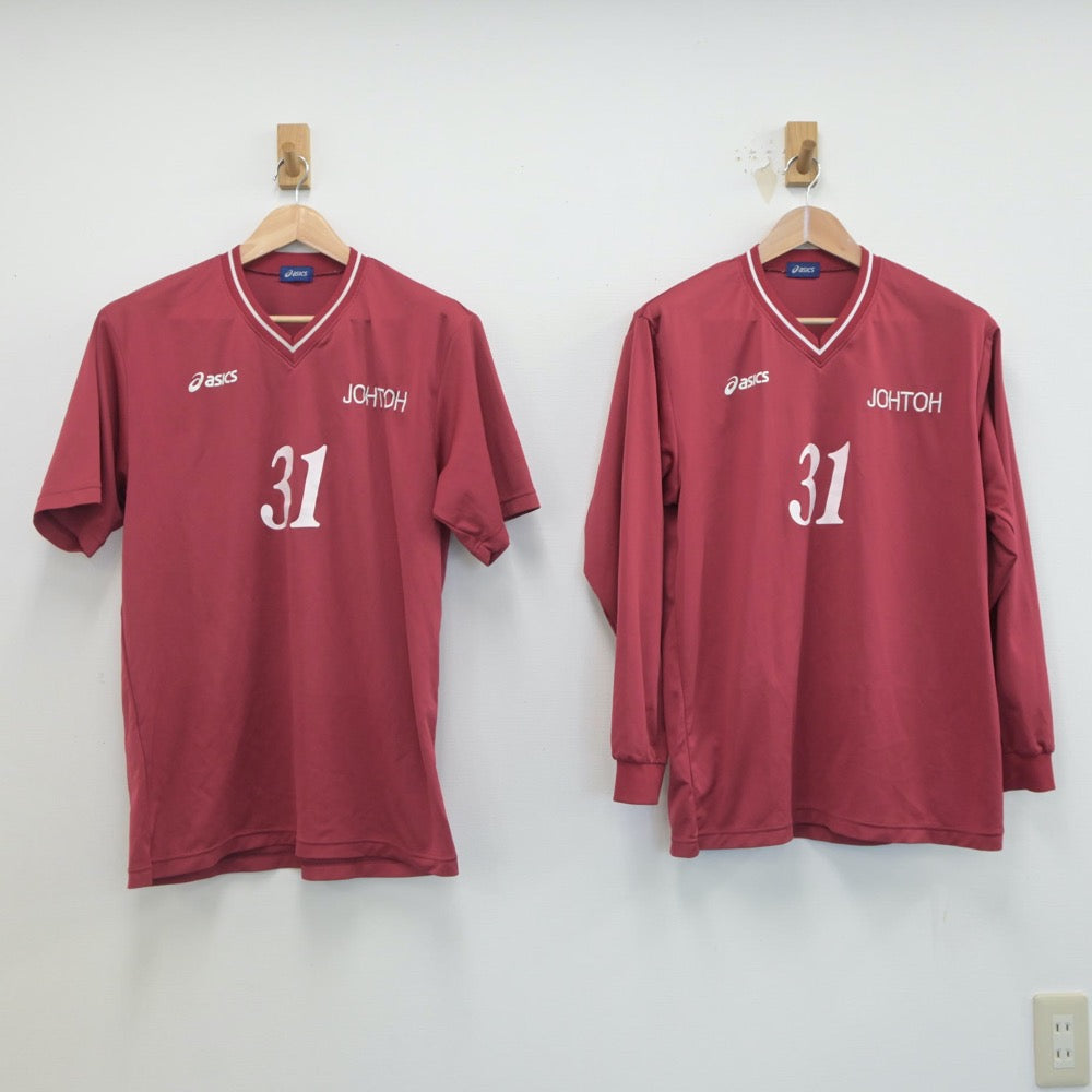 【中古】東京都 城東高等学校/サッカー部ユニフォーム 男子制服 2点（部活ユニフォーム 上）sf019423