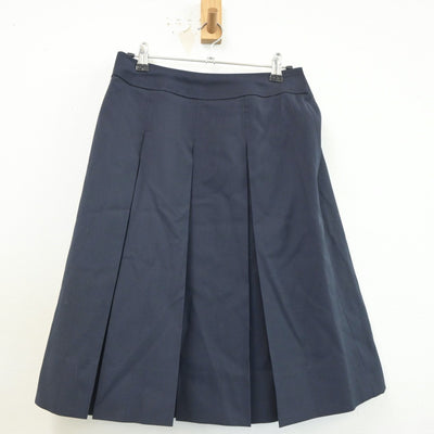 【中古】岡山県 おかやま山陽高等学校 女子制服 2点（ニット・スカート）sf019432