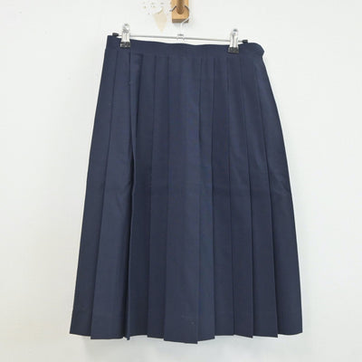 【中古】埼玉県 芝東中学校 女子制服 4点（シャツ・ベスト・スカート）sf019443