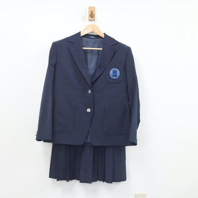 【中古】北海道 遺愛女子高等学校 女子制服 4点（ブレザー・セーラー服・スカート）sf019447