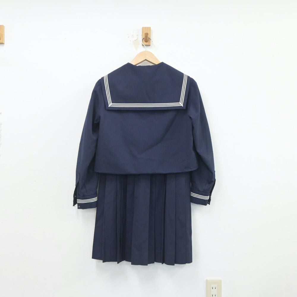 【中古】北海道 遺愛女子高等学校 女子制服 4点（ブレザー・セーラー服・スカート）sf019447