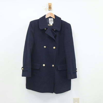 【中古】長崎県 長崎純心高等学校 女子制服 1点（コート）sf019452