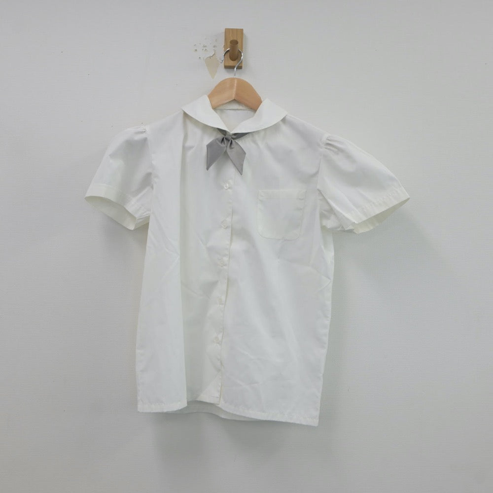 【中古】神奈川県 洗足学園中学高等学校 女子制服 5点（ニットベスト・シャツ・スカート）sf019461