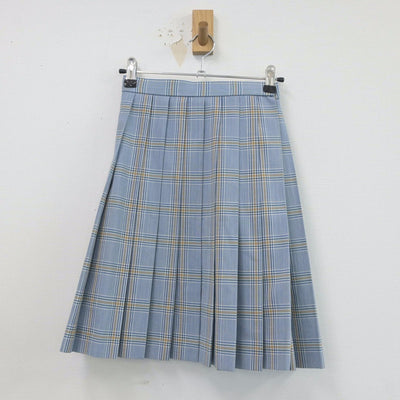 【中古】神奈川県 洗足学園中学高等学校 女子制服 5点（ニットベスト・シャツ・スカート）sf019461