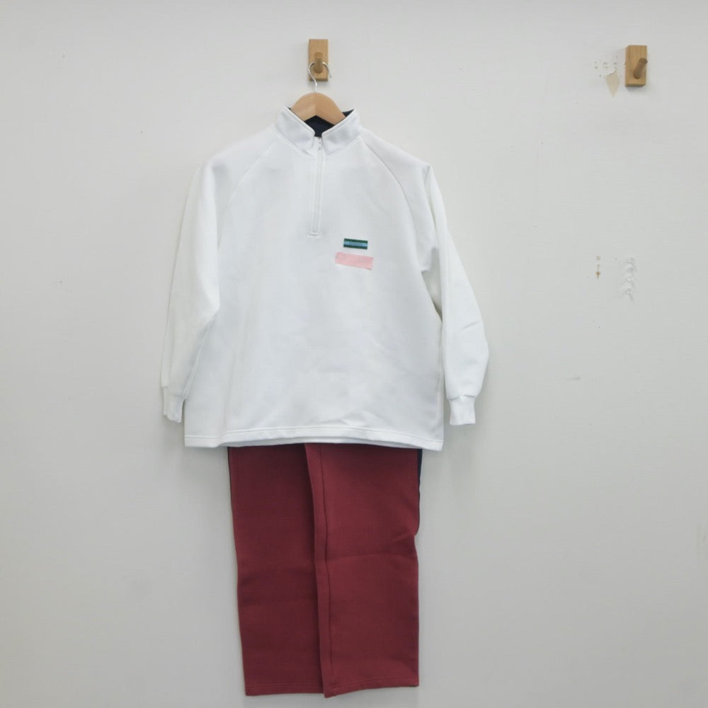 【中古】神奈川県 洗足学園中学高等学校 女子制服 2点（ジャージ 上・ジャージ 下）sf019463