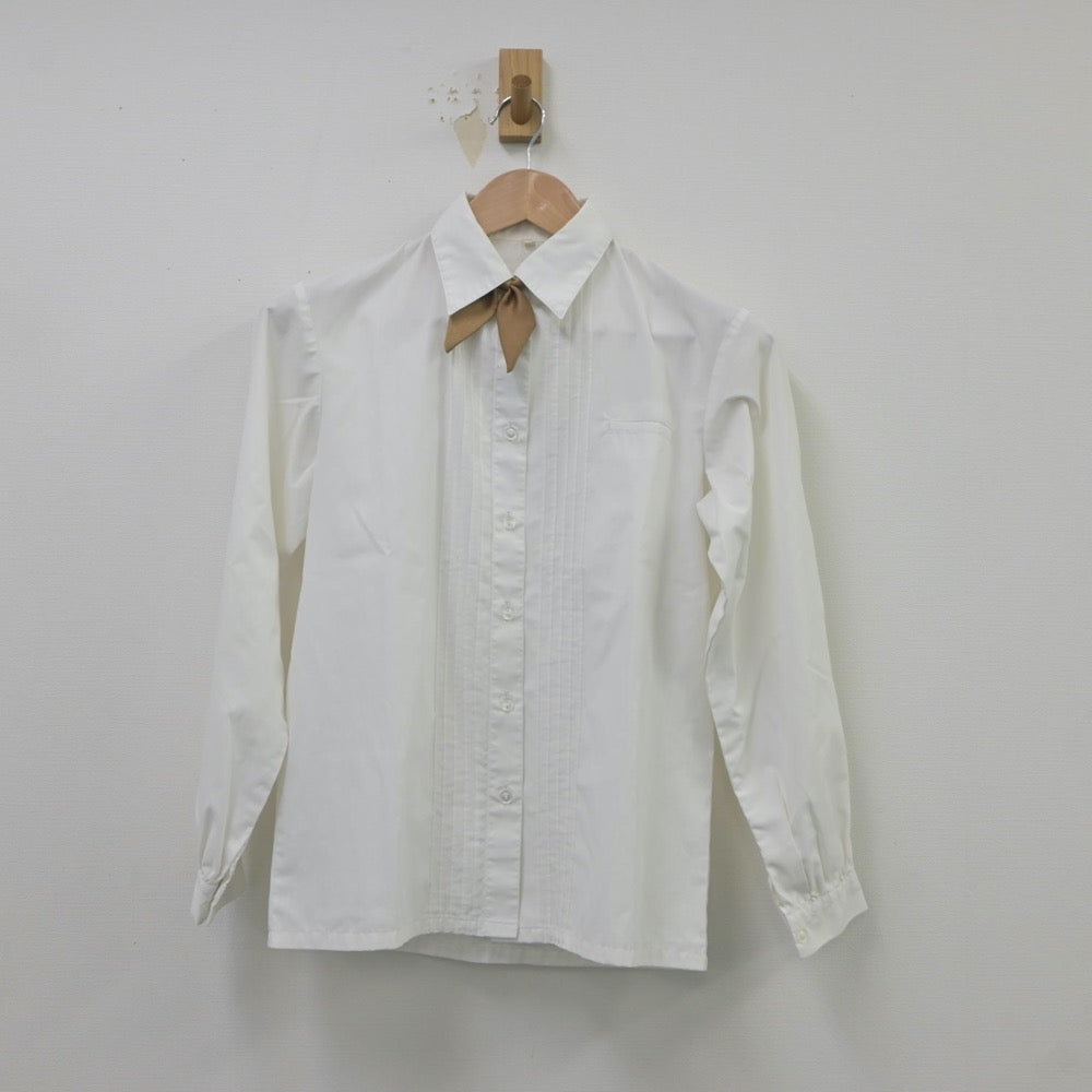 【中古】神奈川県 洗足学園中学高等学校 女子制服 5点（ニット・シャツ・スカート）sf019483