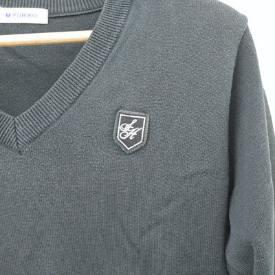 【中古】埼玉県 栄東中学校 女子制服 2点（ニット）sf019492