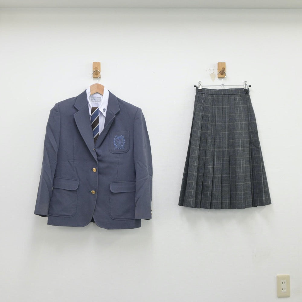 中古制服】沖縄県 沖縄県立那覇国際高等学校 女子制服 4点（ブレザー・シャツ・スカート）sf019496【リサイクル学生服】 | 中古制服通販パレイド