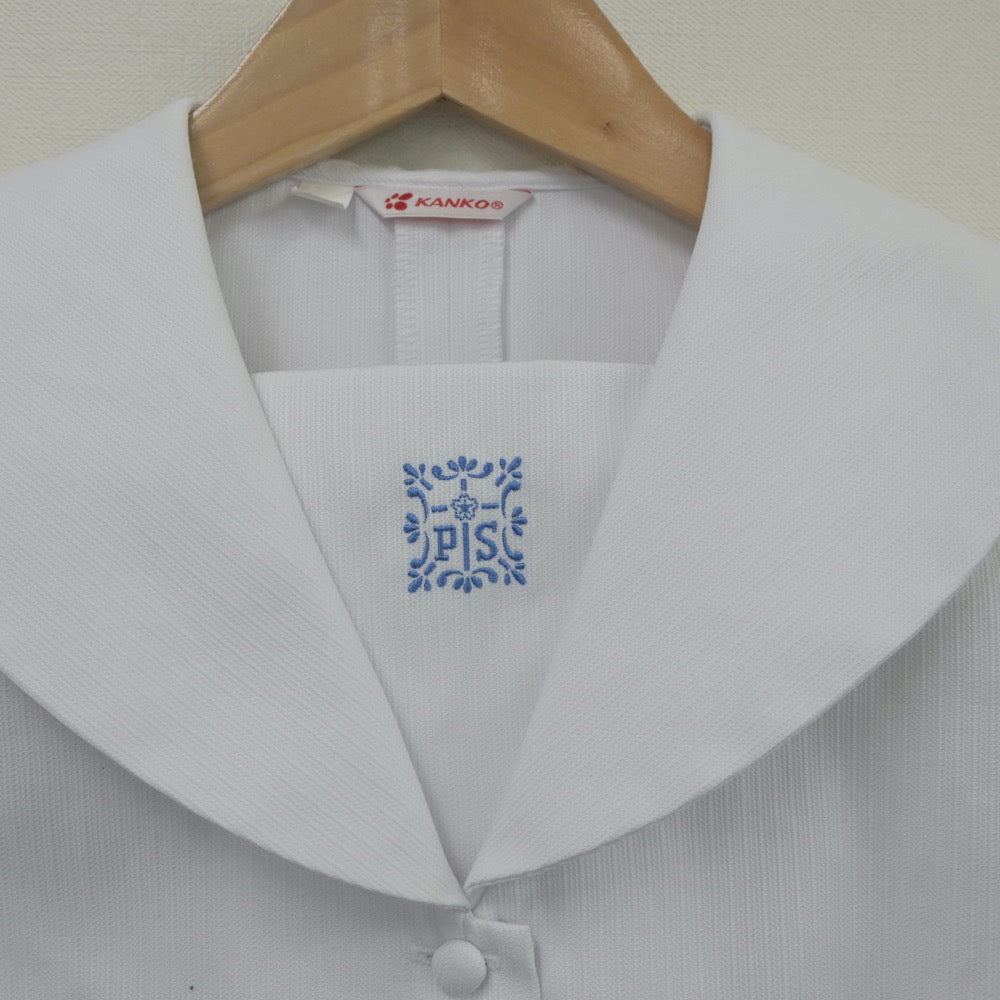 【中古】大阪府 プール学院高等学校 女子制服 2点（セーラー服・スカート）sf019500