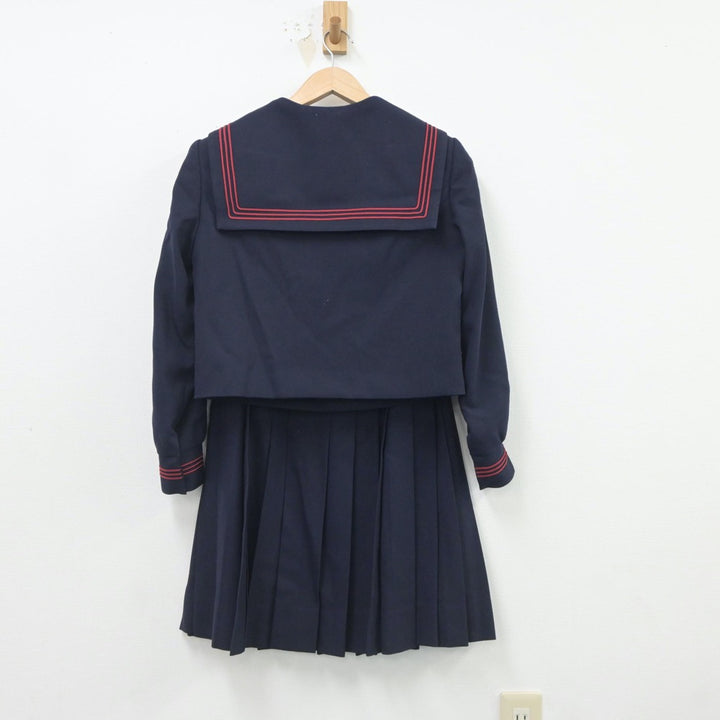 【中古制服】大阪府 プール学院高等学校 女子制服 4点（セーラー服・スカート）sf019501【リサイクル学生服】 | 中古制服通販パレイド