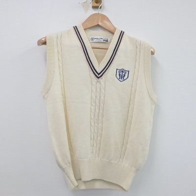 【中古】大阪府 大阪桐蔭高等学校 男子制服 2点（ニット・ニットベスト）sf019511