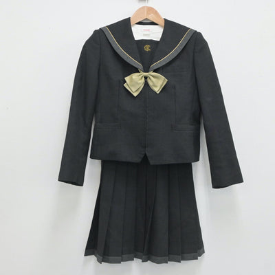 【中古】山形県 山本学園高等学校 女子制服 5点（ブレザー・シャツ・スカート）sf019512