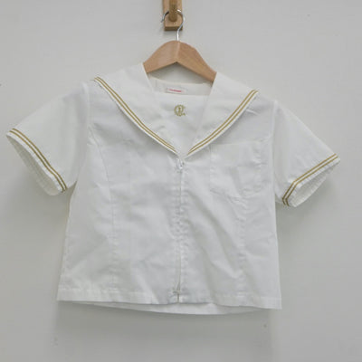 【中古】山形県 山本学園高等学校 女子制服 3点（セーラー服・スカート）sf019513