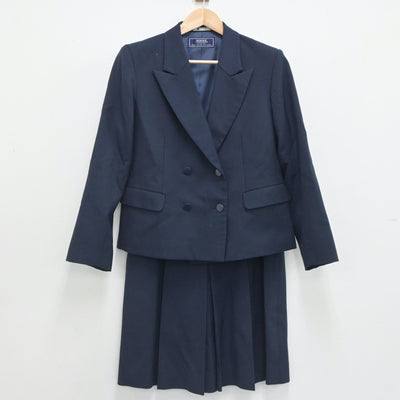 【中古】茨城県 竹園高等学校 女子制服 3点（ブレザー・スカート）sf019520