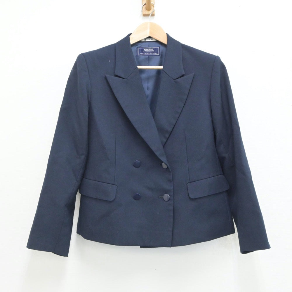 【中古】茨城県 竹園高等学校 女子制服 3点（ブレザー・スカート）sf019520