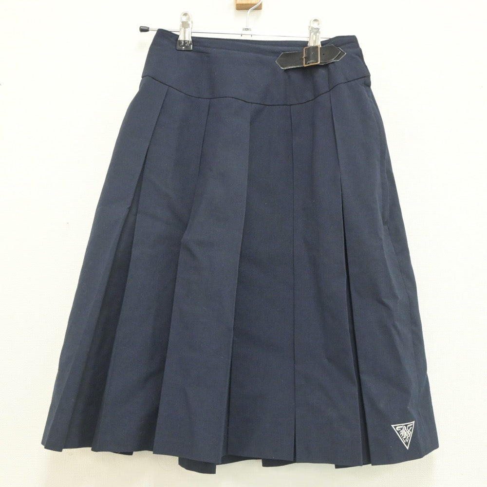 【中古】大分県 別府商業高等学校 女子制服 4点（シャツ・スカート）sf019523