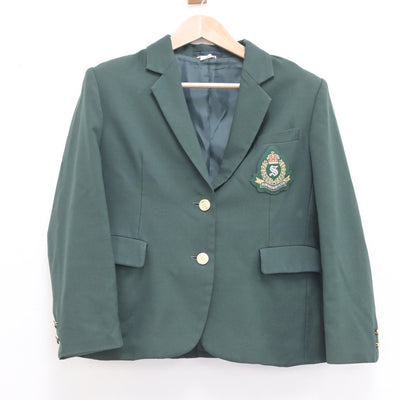 【中古】長野県 下伊那農業高等学校 女子制服 1点（ブレザー）sf019525