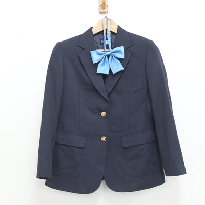 【中古】東京都 国士舘中学校・高等学校 女子制服 4点（ブレザー・スカート）sf019537