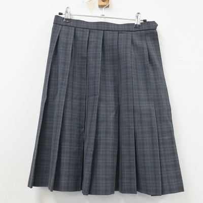 【中古】群馬県 安中総合学園高等学校 女子制服 4点（ブレザー・スカート）sf019543