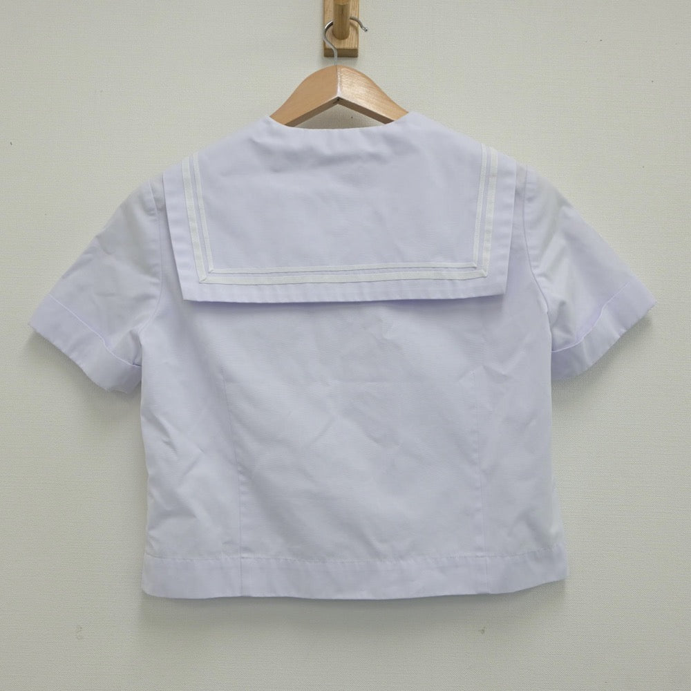 【中古】徳島県 八万中学校 女子制服 2点（セーラー服）sf019548