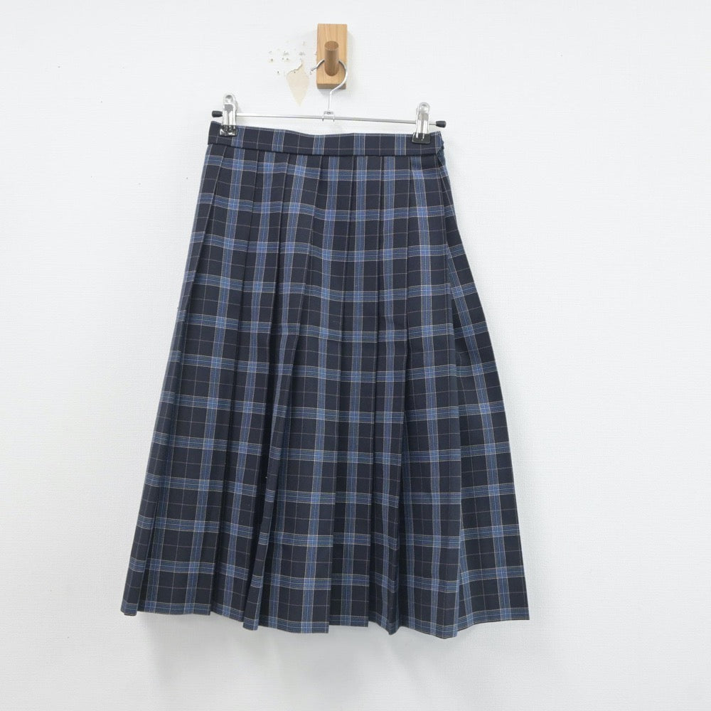 【中古】京都府 木津南中学校 女子制服 4点（ブレザー・ニット・シャツ・スカート）sf019567