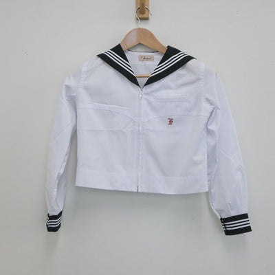 【中古】東京都 富士見中学校 女子制服 3点（セーラー服・ニット）sf019581