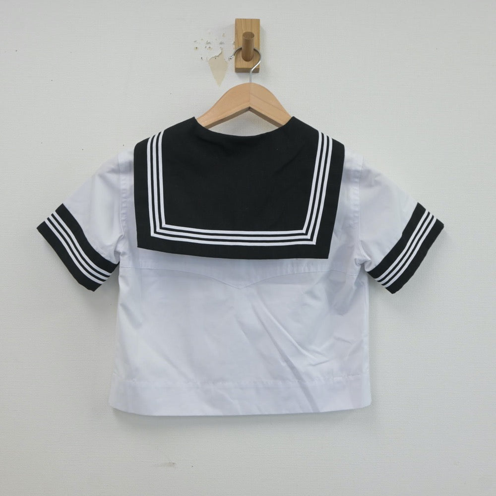 【中古】東京都 富士見中学校 女子制服 3点（セーラー服・ニット）sf019581