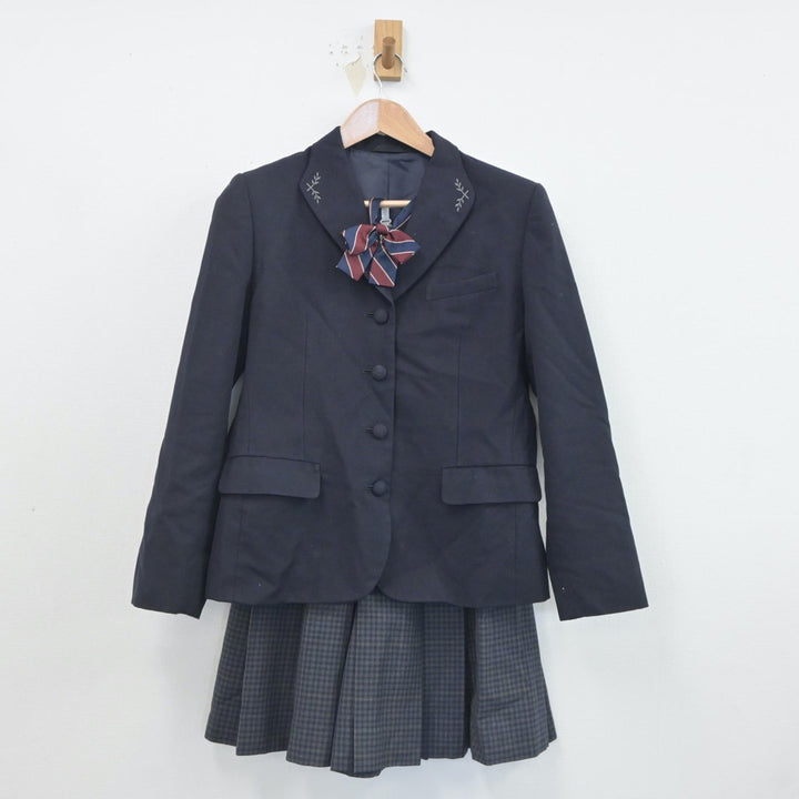 中古制服】福島県 磐城高等学校 女子制服 3点（ブレザー・スカート）sf019586【リサイクル学生服】 | 中古制服通販パレイド