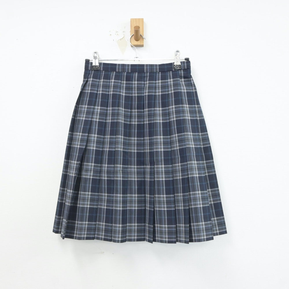 【中古】山形県 米沢中央高等学校 女子制服 2点（シャツ・スカート）sf019588