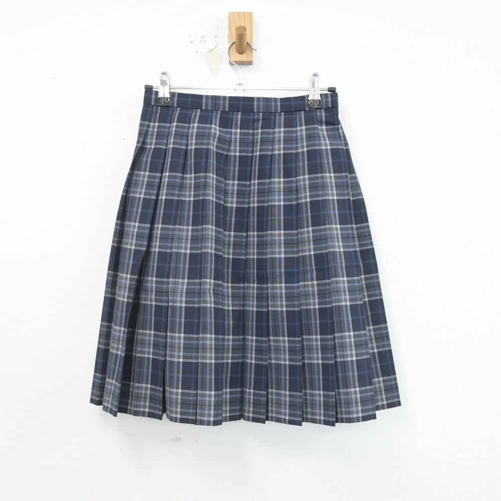 【中古】山形県 米沢中央高等学校 女子制服 2点（シャツ・スカート）sf019589