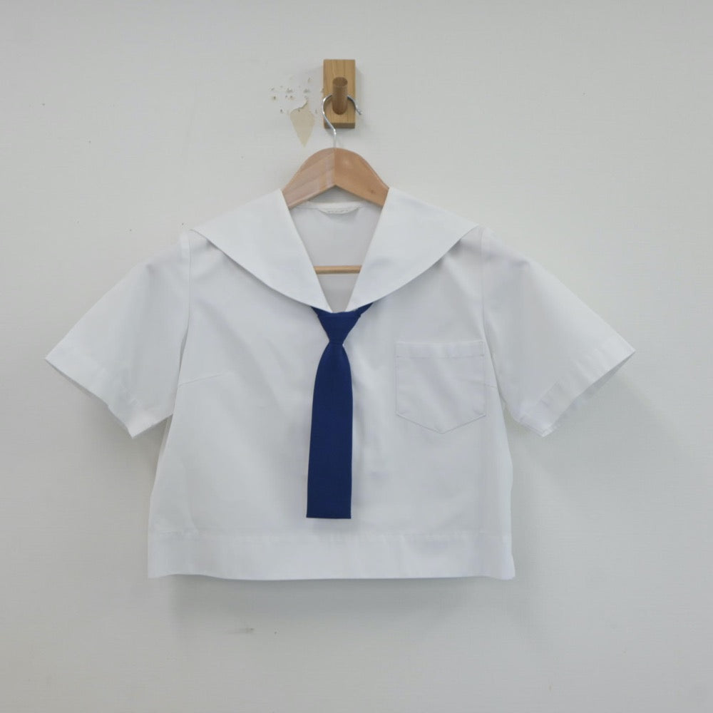 【中古】群馬県 小野中学校 女子制服 3点（セーラー服）sf019591