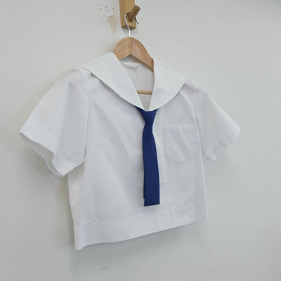 【中古】群馬県 小野中学校 女子制服 3点（セーラー服）sf019591