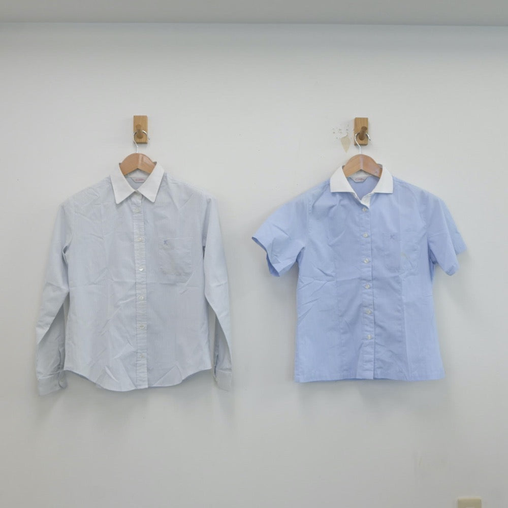 【中古】大阪府 関西福祉科学大学高等学校 女子制服 1点（シャツ）sf019599